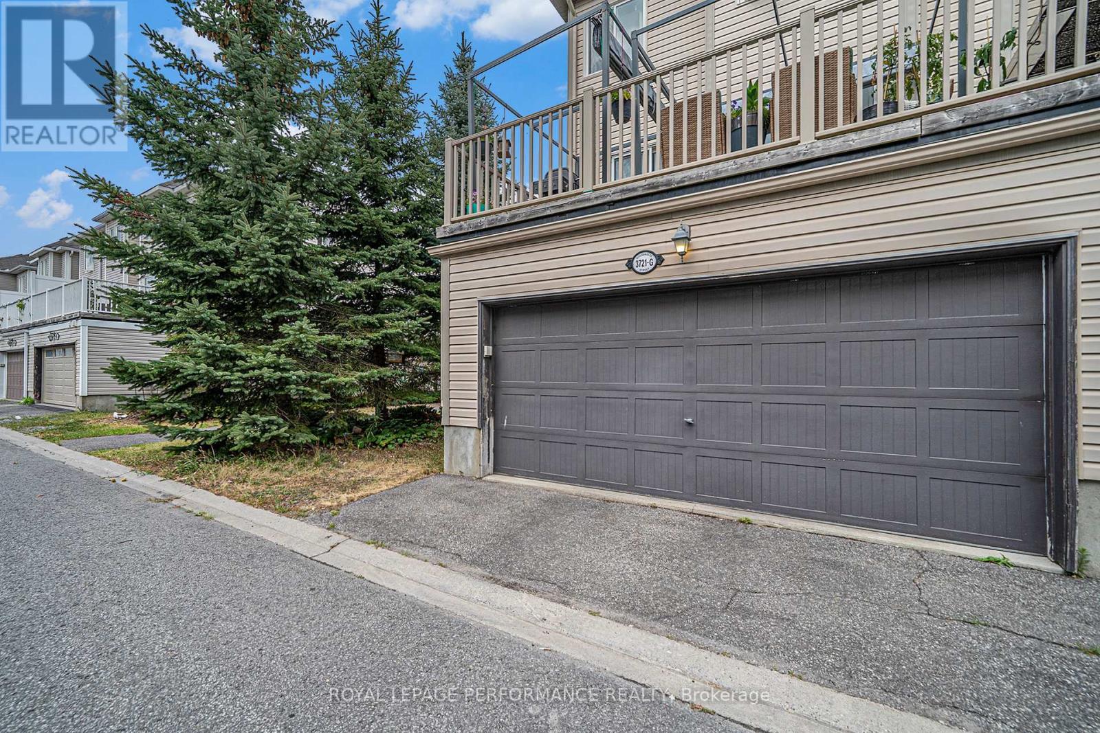 Rare Double car garage!