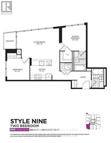 Photo 2 of 4102 4011 Brickstone Mews, Mississauga ON