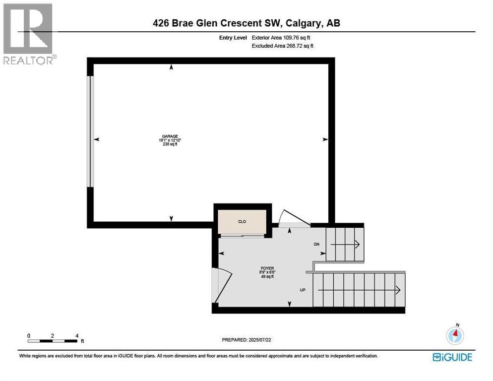 Single Family House 4 Level for Sale in  Brae Glen Crescent SW Braeside Calgary 