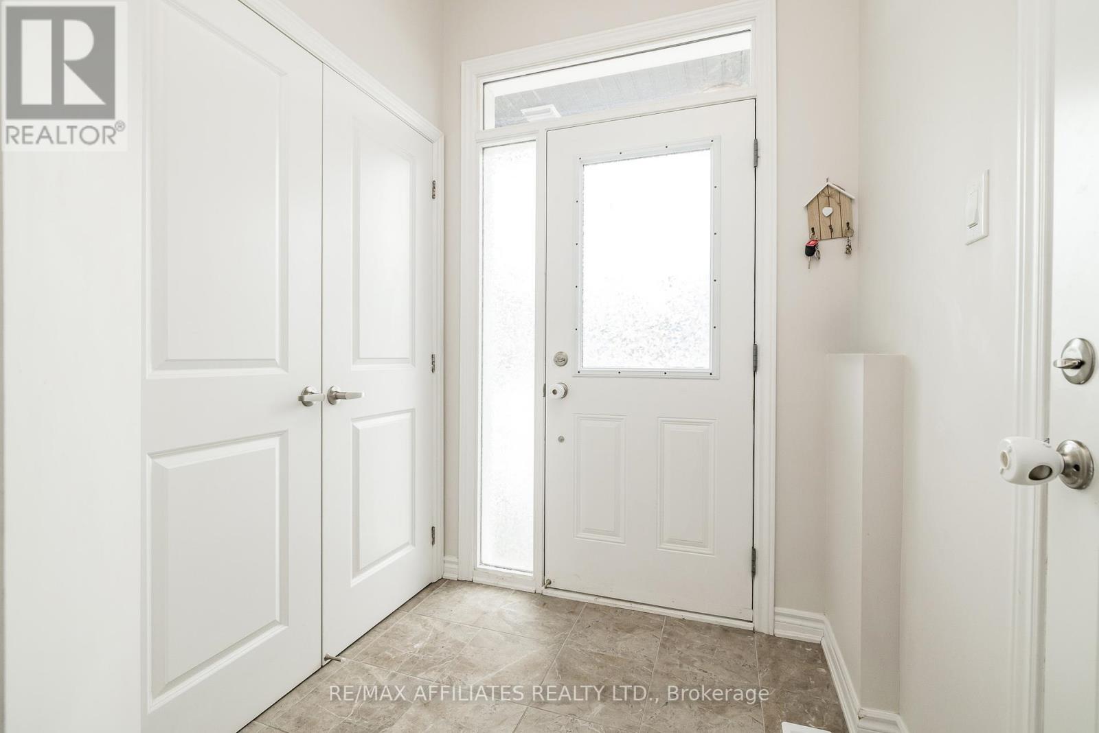 Tiled Front Entrance