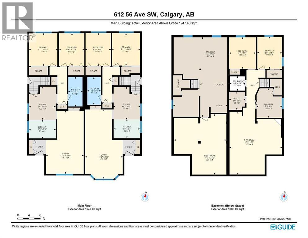 Multi-family House Bungalow for Sale in   Avenue SW Windsor Park Calgary 