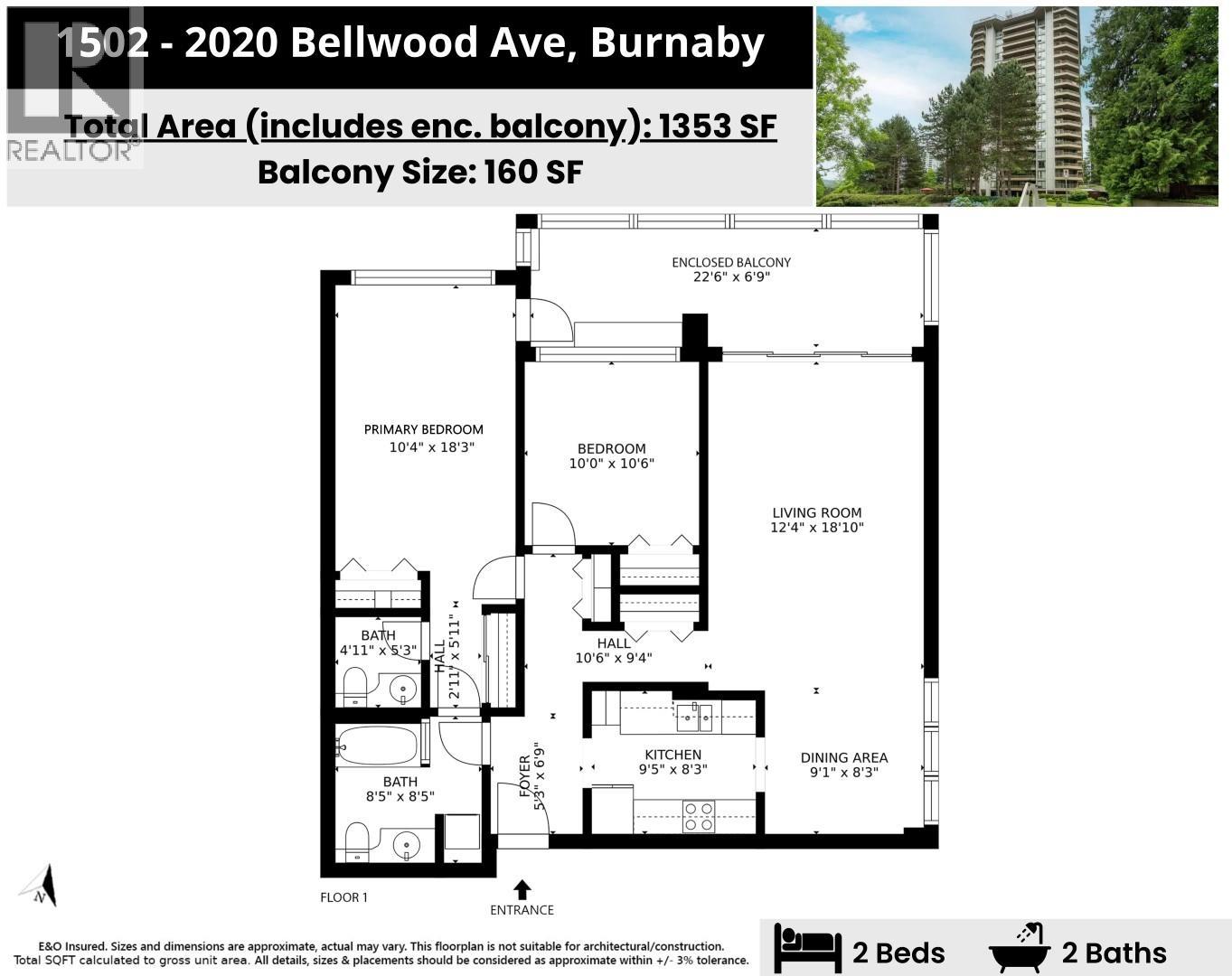 Photo 39 of 1502 2020 Bellwood Avenue, Burnaby BC