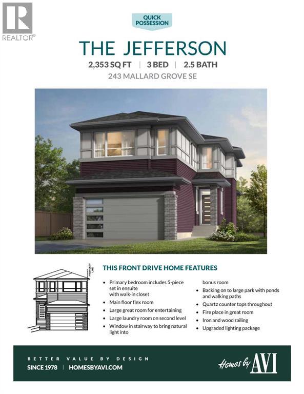 Single Family House for Sale in  Mallard Grove SE Rangeview Calgary 