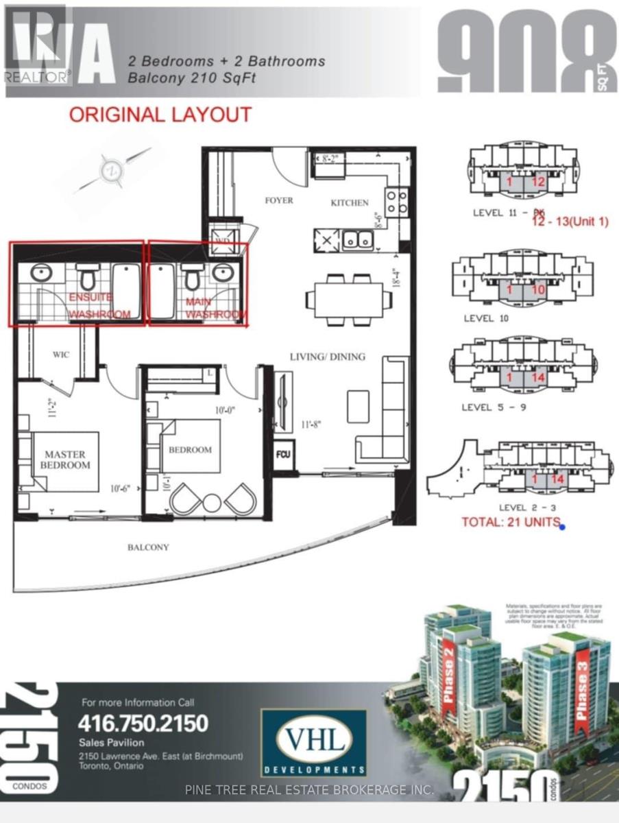 Photo 2 of 701 2150 Lawrence Avenue E, Toronto ON