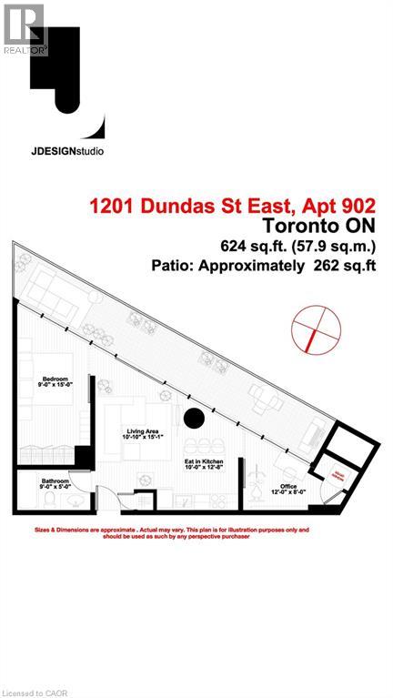 Photo 50 of 1201 Dundas Street E Unit 902, Toronto ON