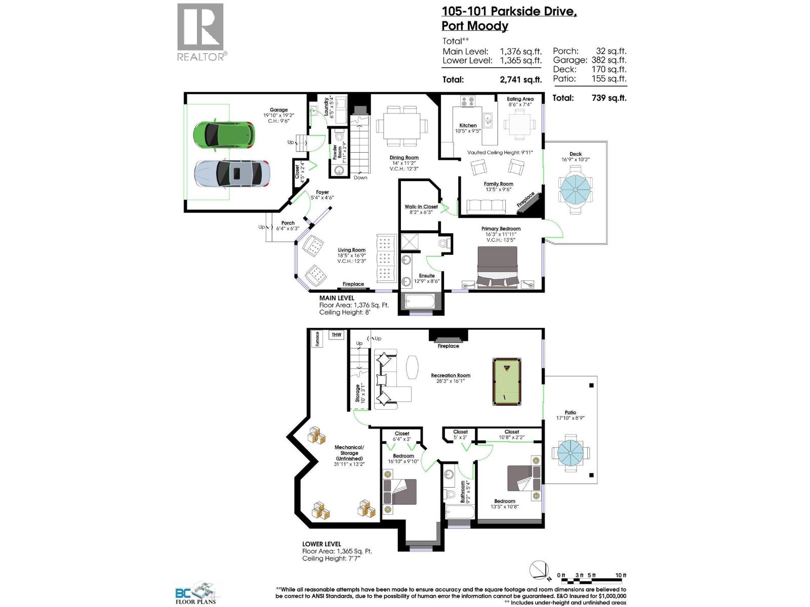 105 101 PARKSIDE DRIVE, Port Moody