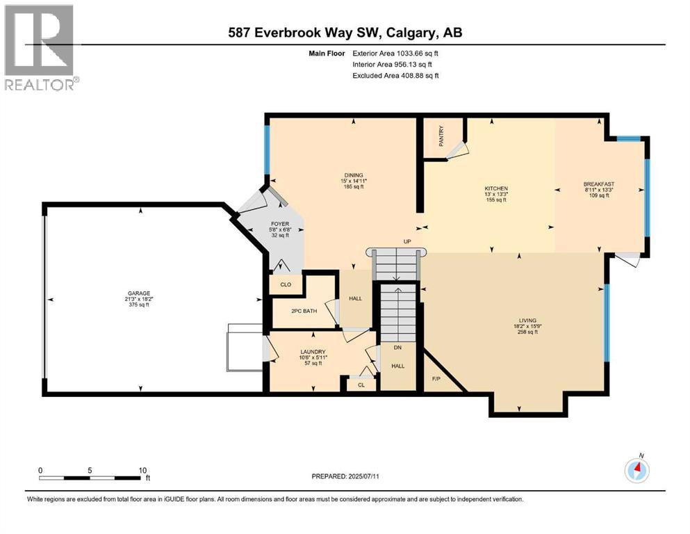 Single Family House for Sale in  Everbrook Way SW Evergreen Calgary 