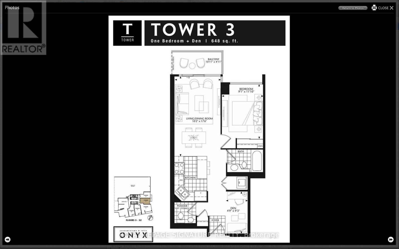 Photo 11 of 2305 223 Webb Drive, Mississauga ON