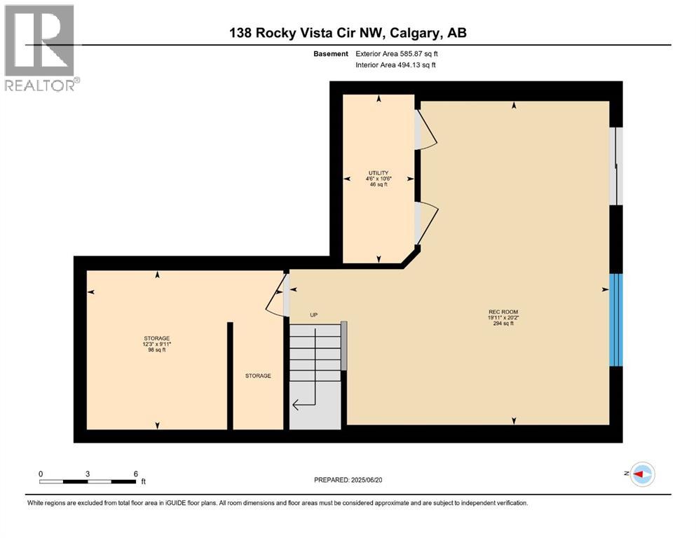 Single Family House for Sale in  Rocky Vista Circle NW Rocky Ridge Calgary 