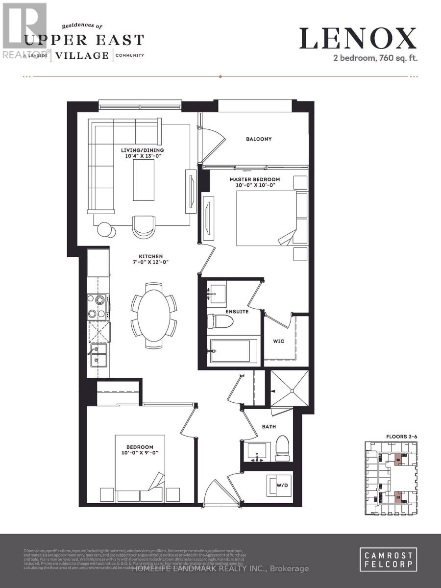 Photo 3 of 503 33 Frederick Todd Way W, Toronto ON