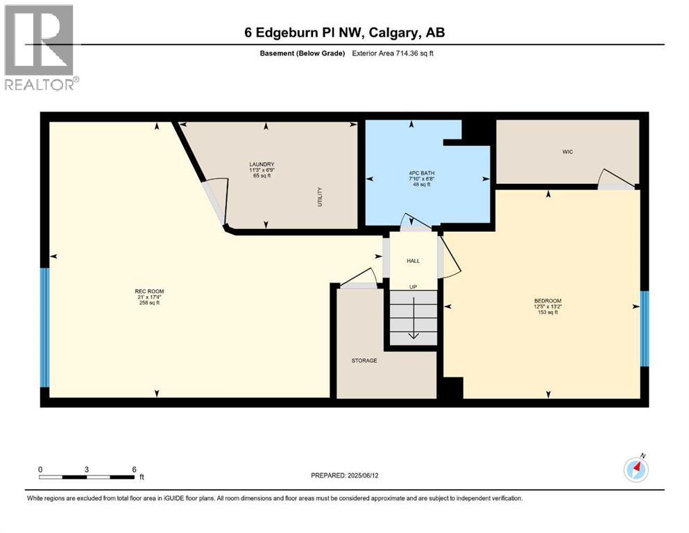 Single Family House Bi-level for Sale in  Edgeburn Place NW Edgemont Calgary 