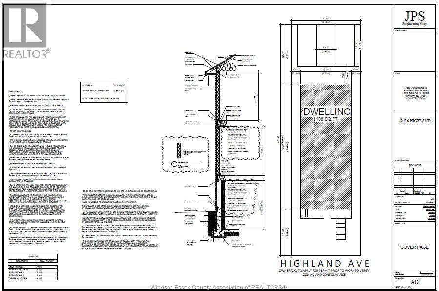 Photo 4 of 2416 Highland Avenue, Windsor ON