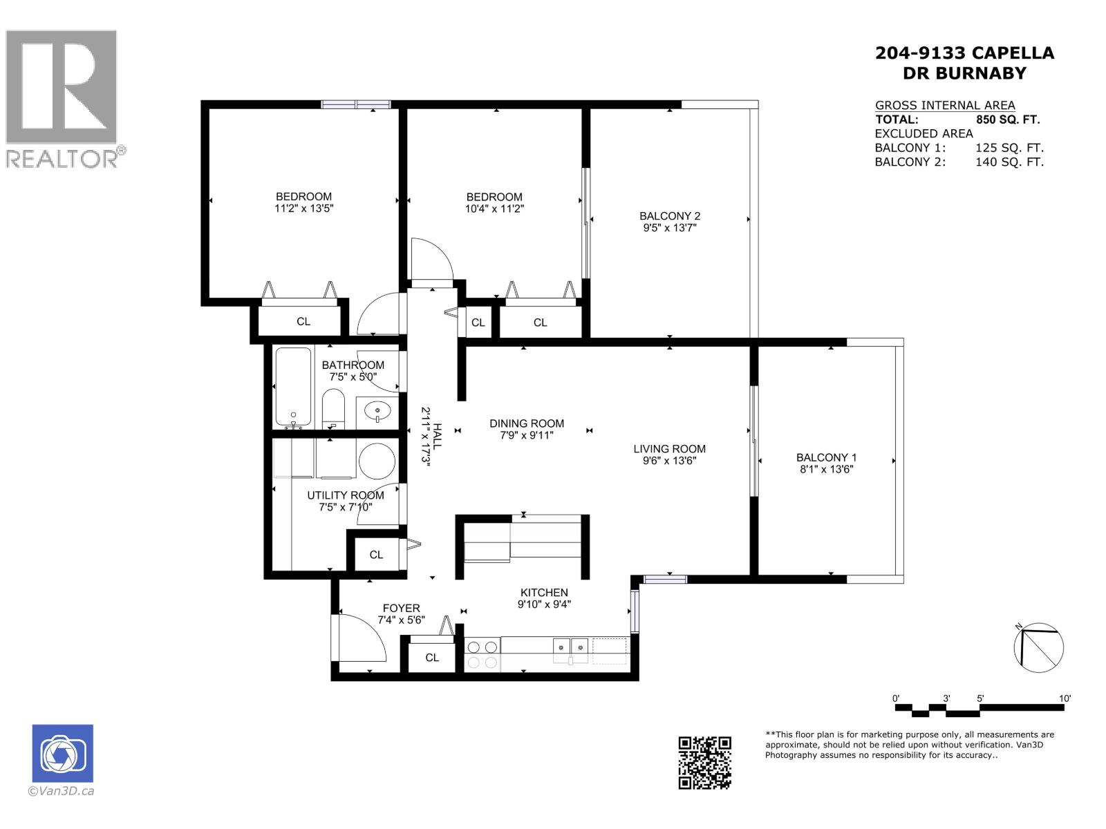 Photo 10 of 204 9133 Capella Drive, Burnaby BC