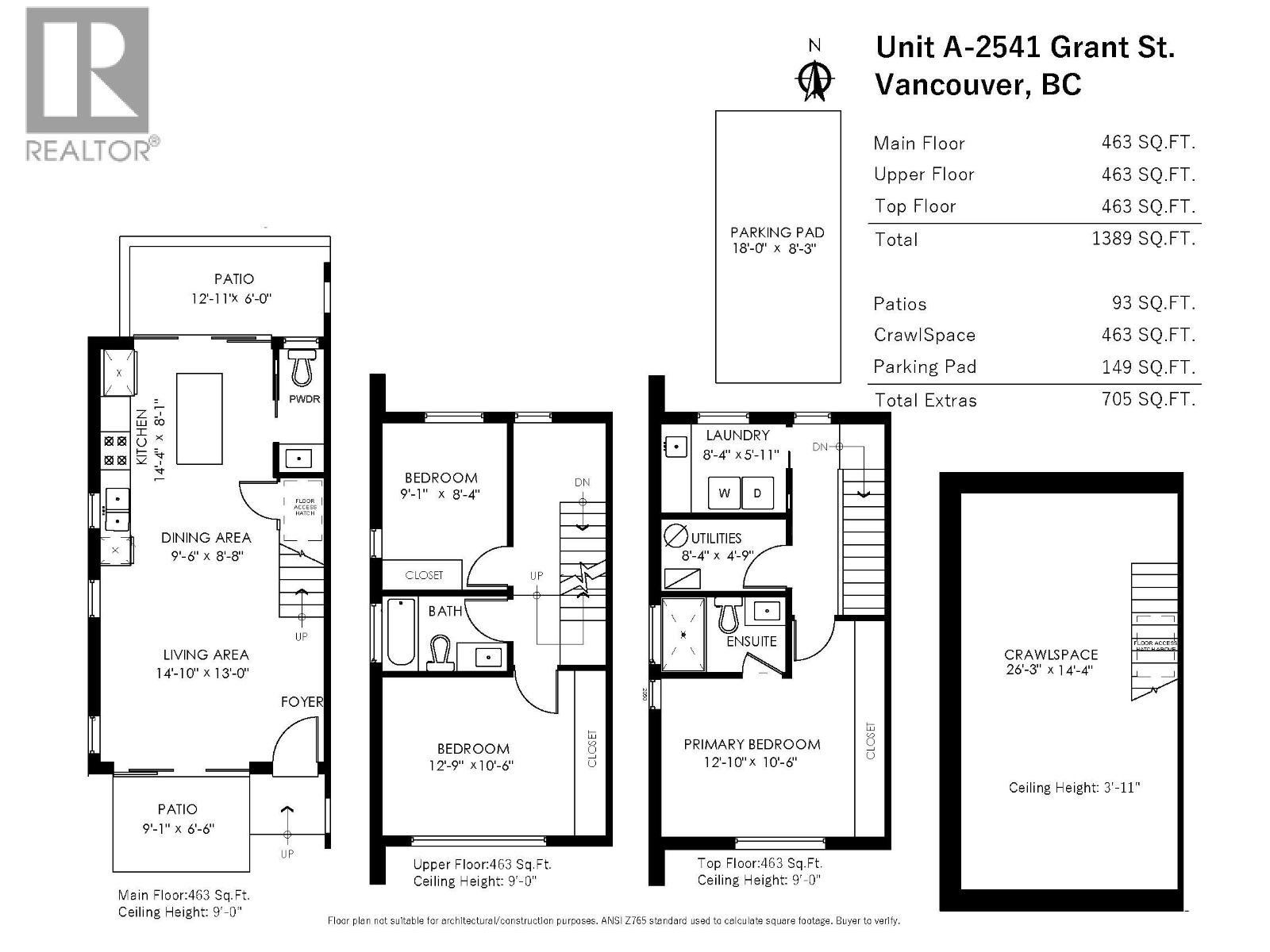 Photo 2 of 2 2541 Grant Street, Vancouver BC
