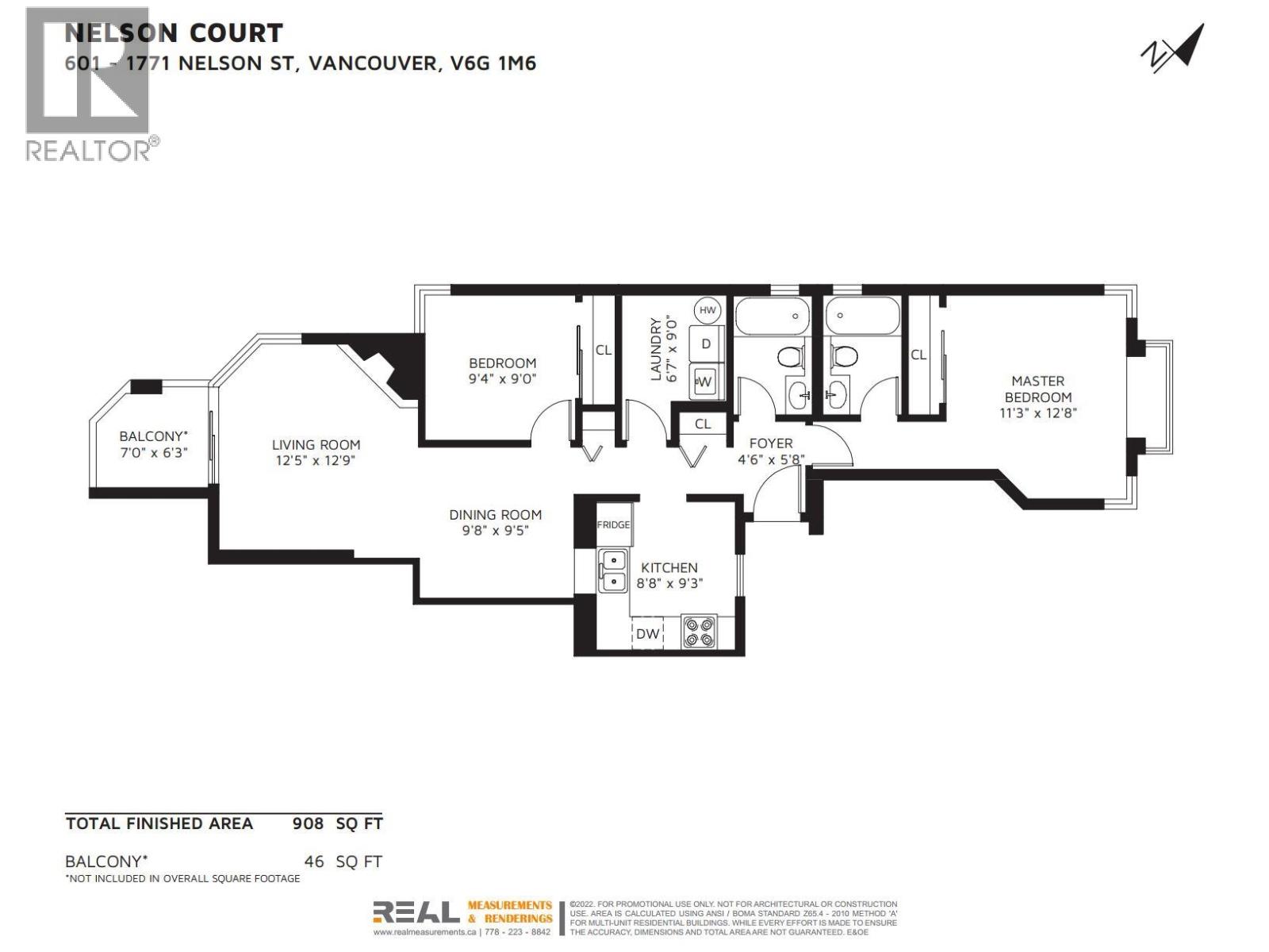 Photo 1 of 601 1771 Nelson Street, Vancouver BC
