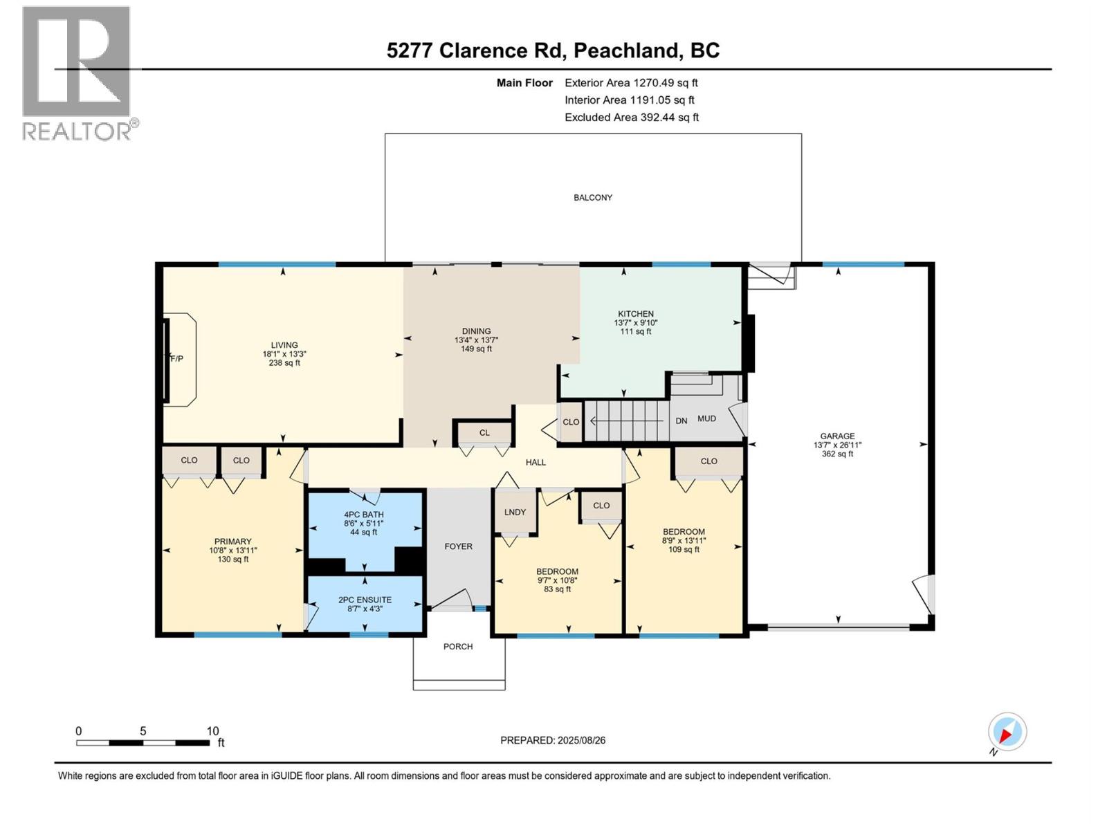  5277 Clarence Road, Peachland