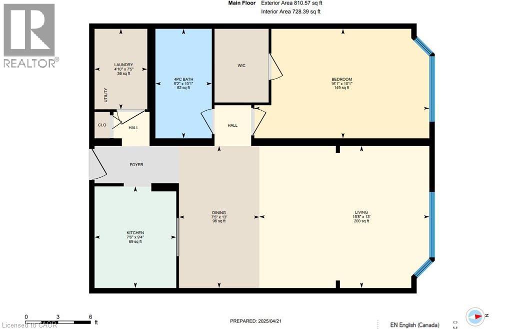 Photo 5 of 10 Ellen Street E Unit 808, Kitchener ON