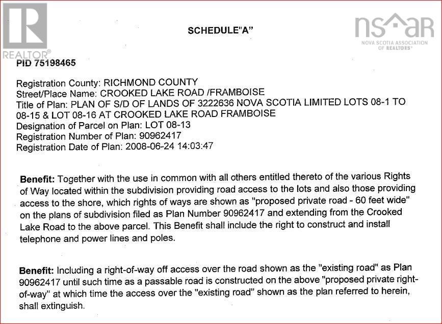 Property 11 of 13 of Lot 08-13 Crooked Lake Road