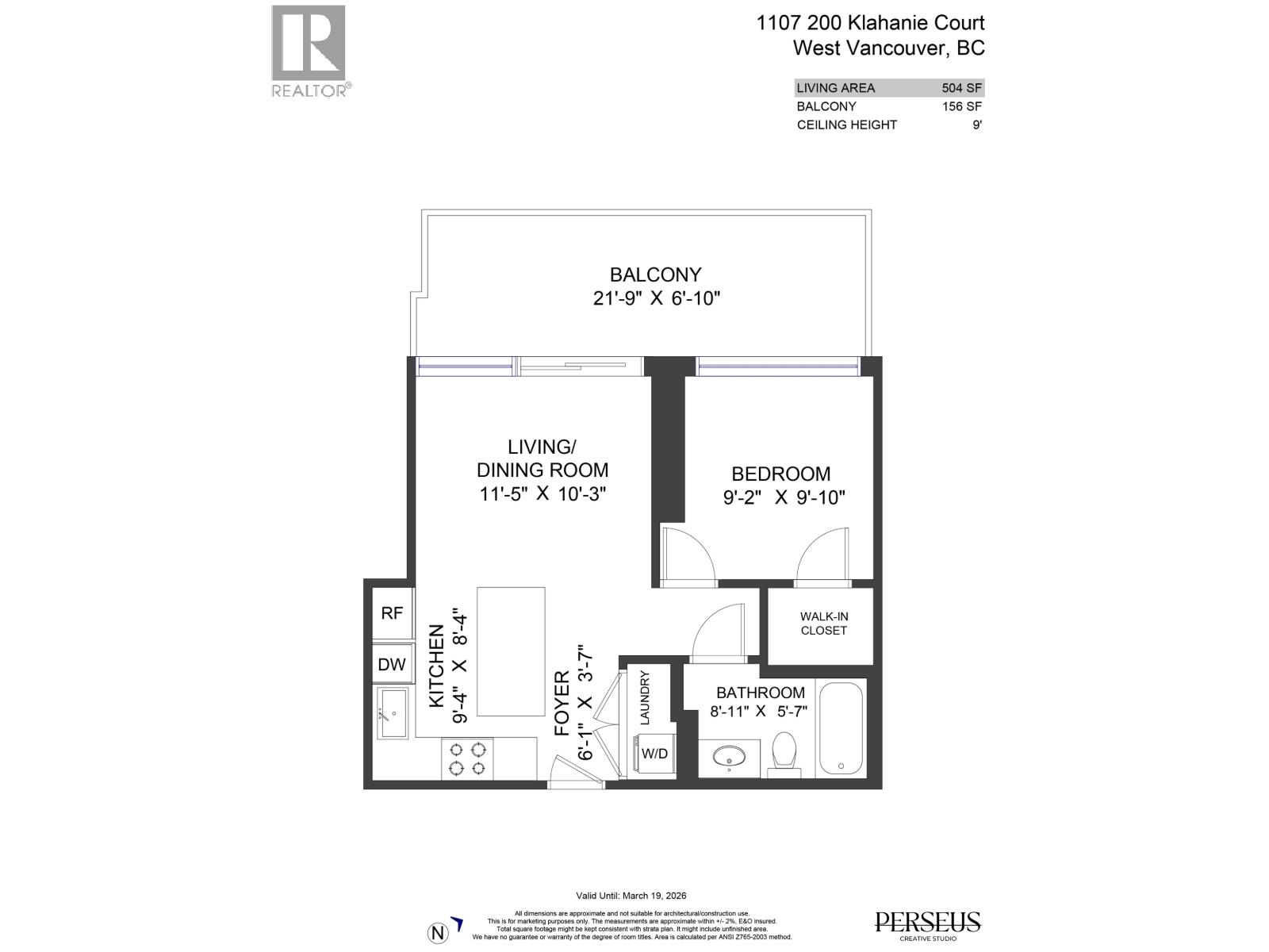 1107 200 KLAHANIE COURT, West Vancouver