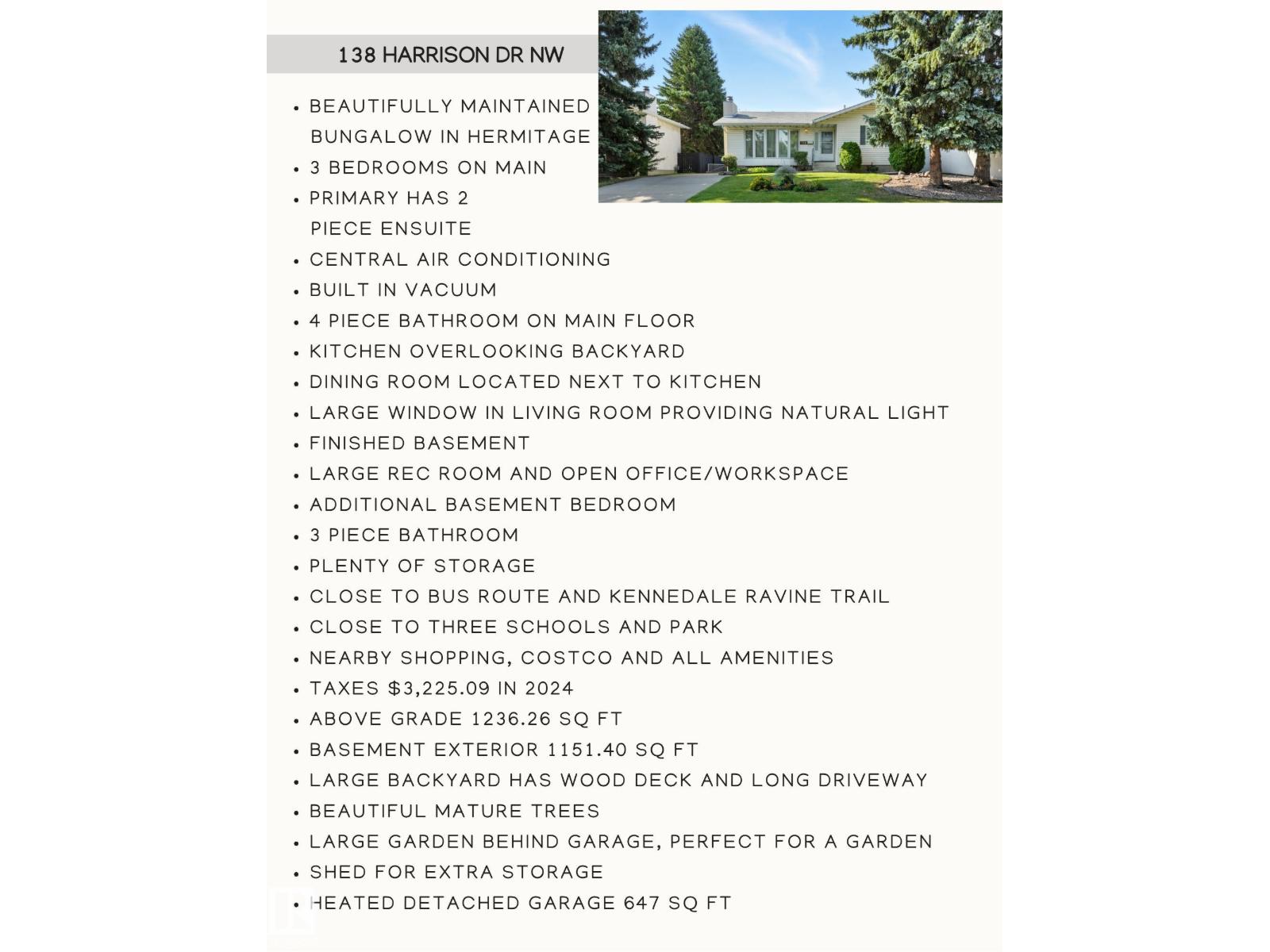 Photo 1 of 138 Harrison Dr Nw, Edmonton AB