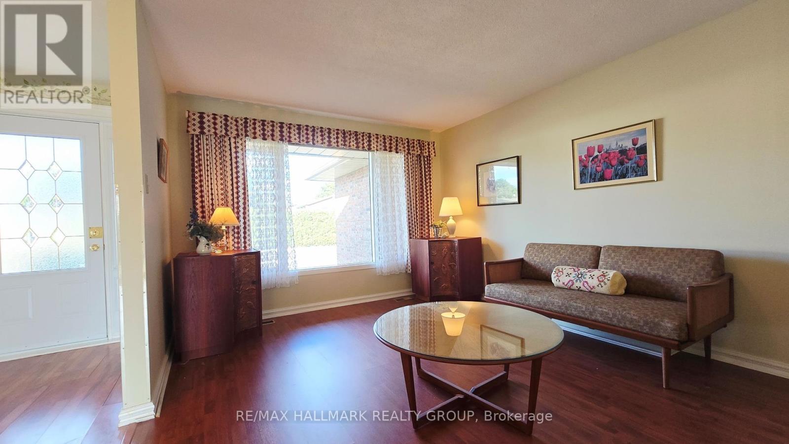 Living Room with picture window