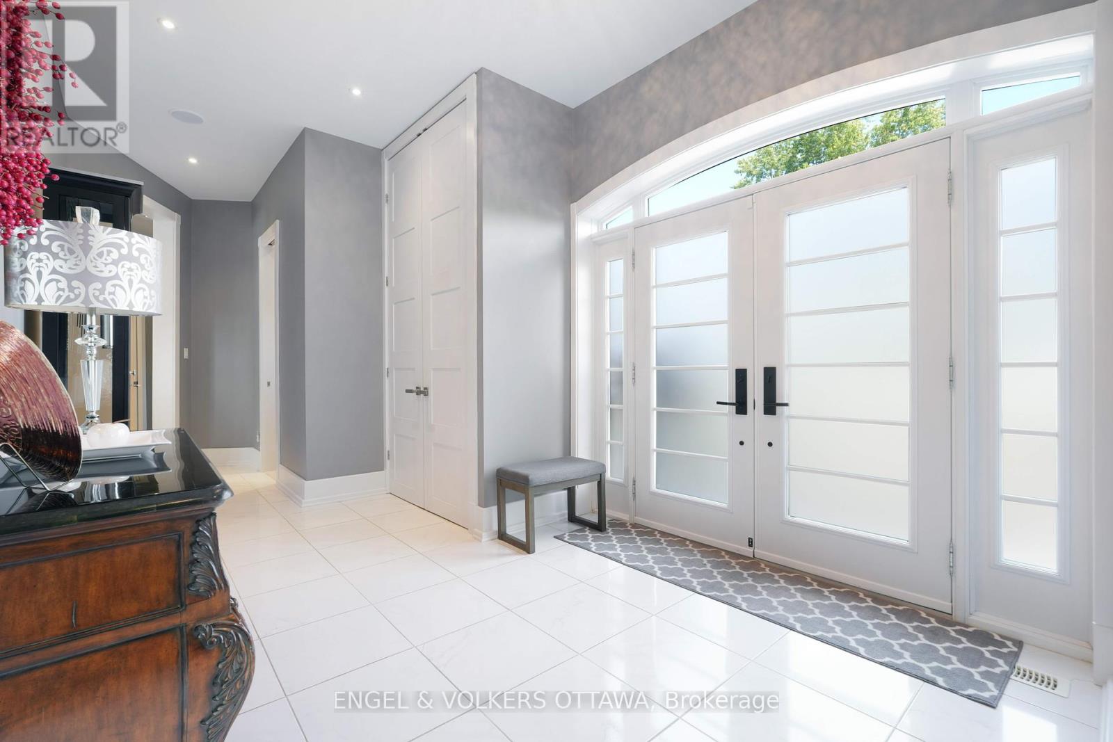 spacious entry