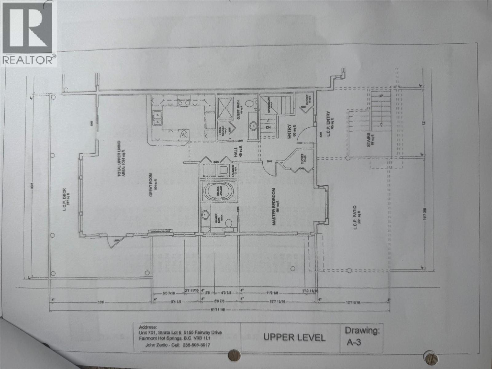 5155 Fairway Drive Unit# 701, Fairmont Hot Springs