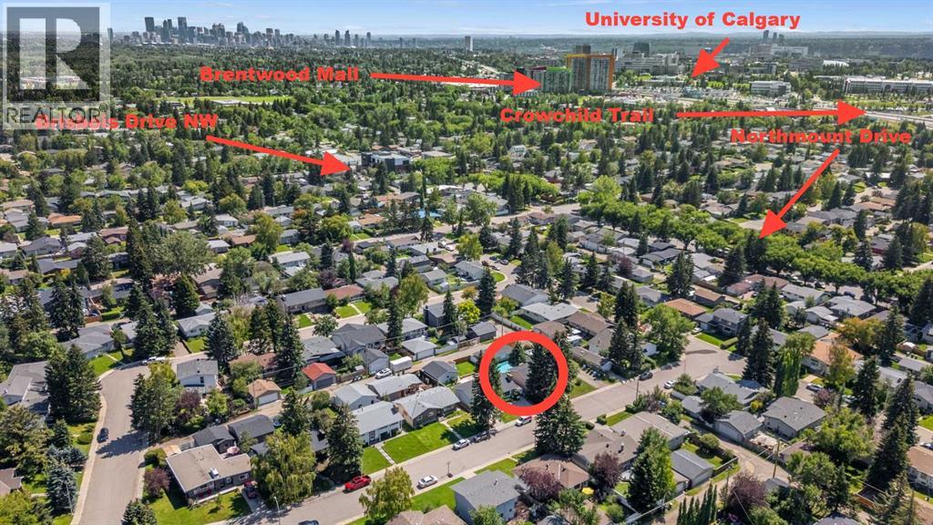 Single Family House Bi-level for Sale in  Breen Crescent NW Brentwood Calgary 