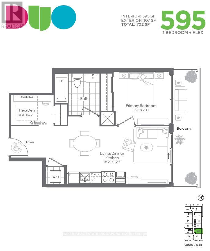 Photo 1 of 1302 260 Malta Avenue, Brampton ON