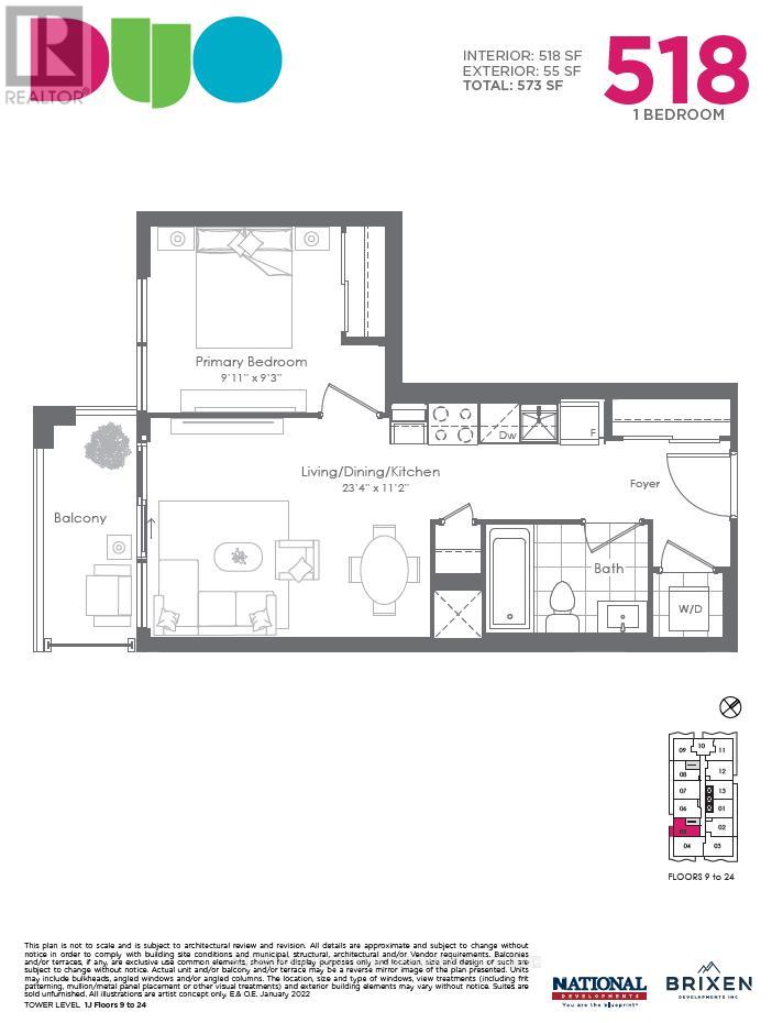 Photo 1 of 1705 260 Malta Avenue, Brampton ON