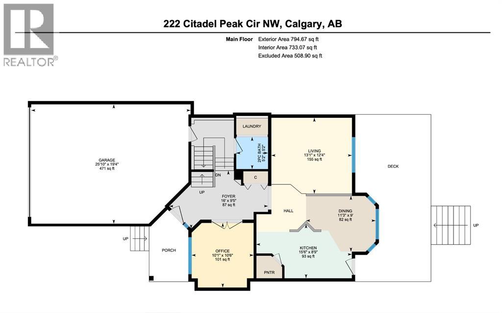 Single Family House for Sale in  Citadel Peak Circle NW Citadel Calgary 