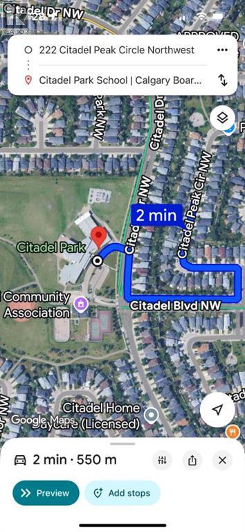 Single Family House for Sale in  Citadel Peak Circle NW Citadel Calgary 