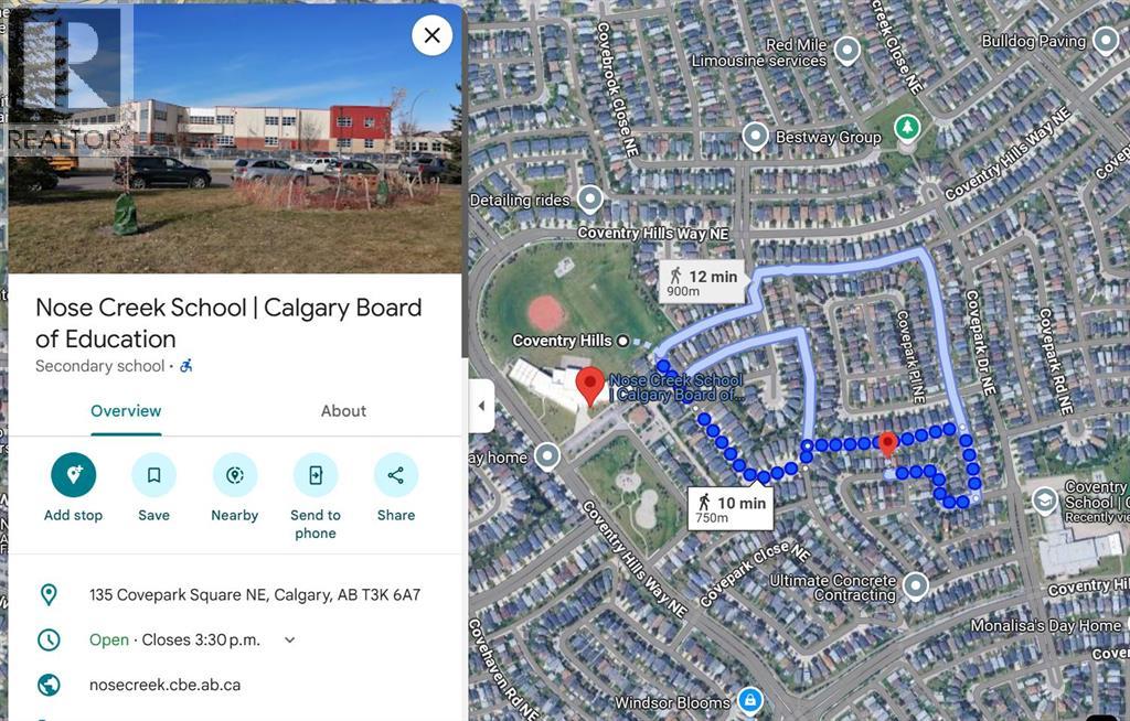 Single Family House for Sale in  Covepark Way NE Coventry Hills Calgary 