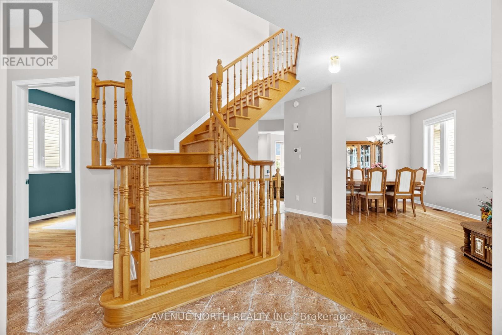 Main entrance HW stairs and throughout.