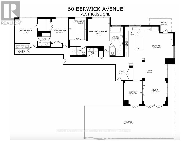 Photo 44 of Ph 1 60 Berwick Avenue, Toronto ON