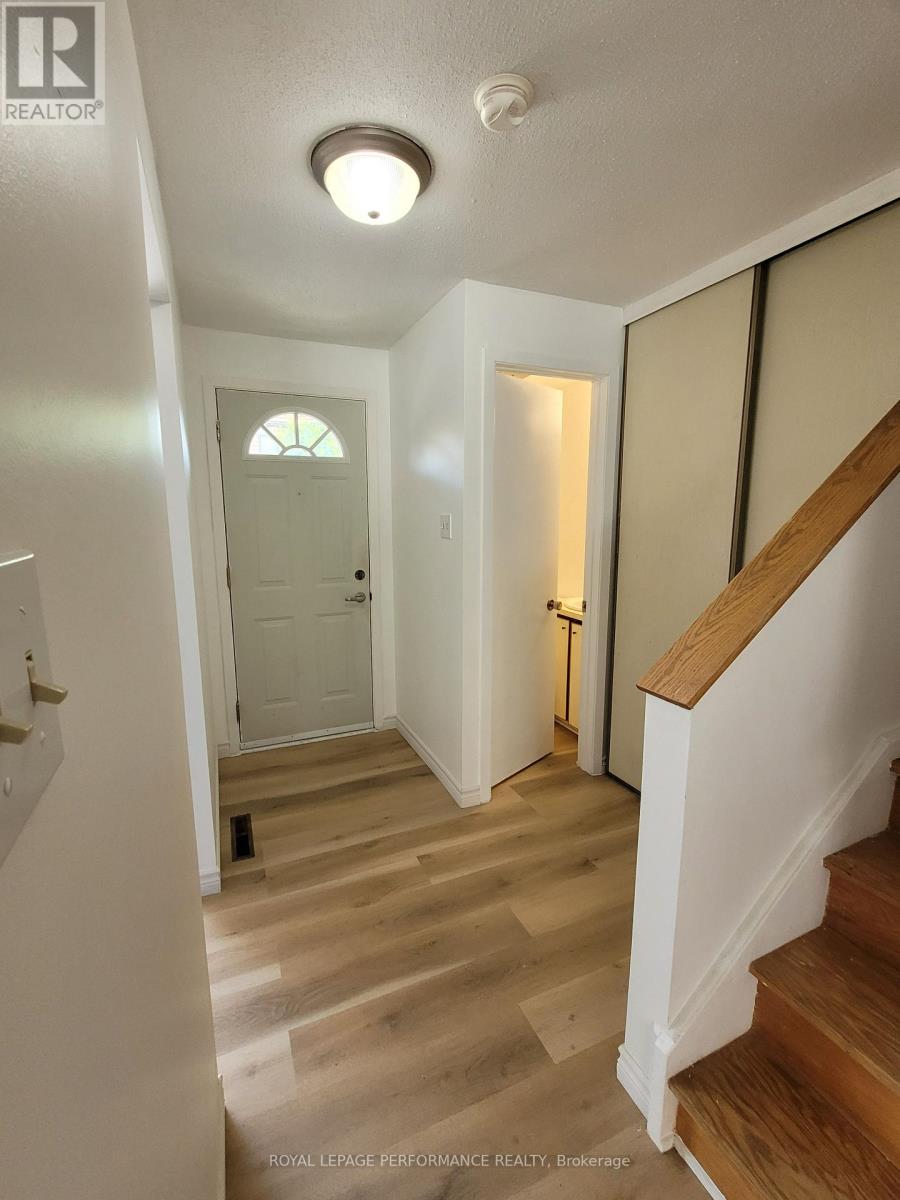 Entry, front hall closet, powder room.