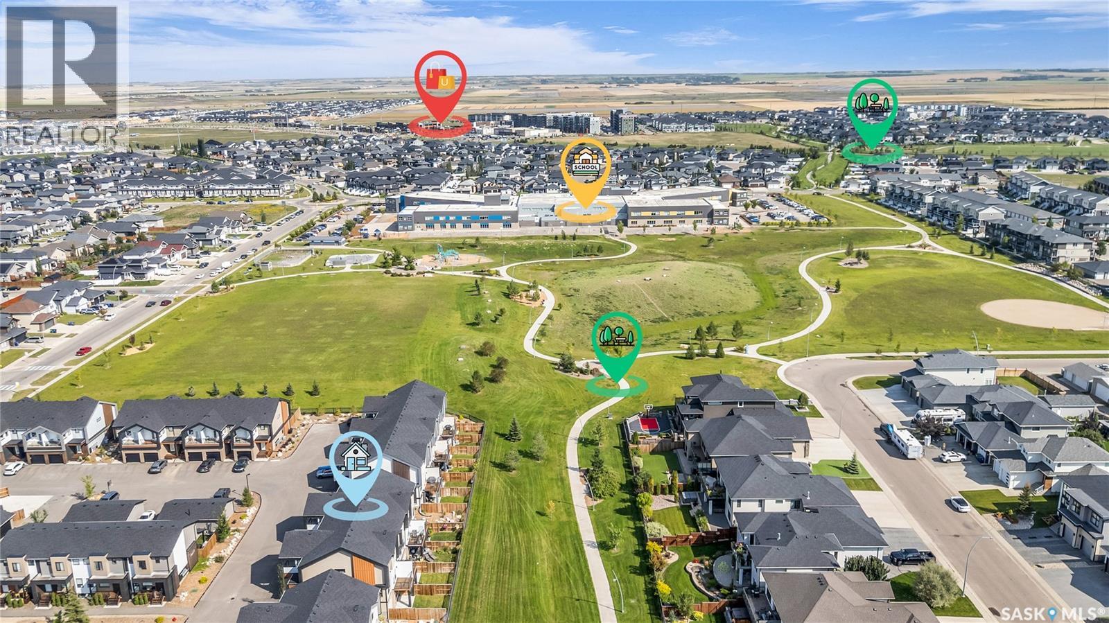 Single Family House 2 Level for Sale in   Evergreen BOULEVARD Saskatoon 