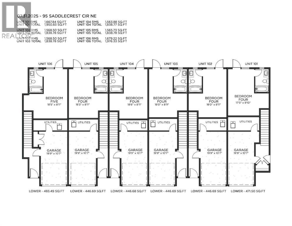 Multi-family House for Sale in  Saddlecrest Circle NE Saddle Ridge Calgary 