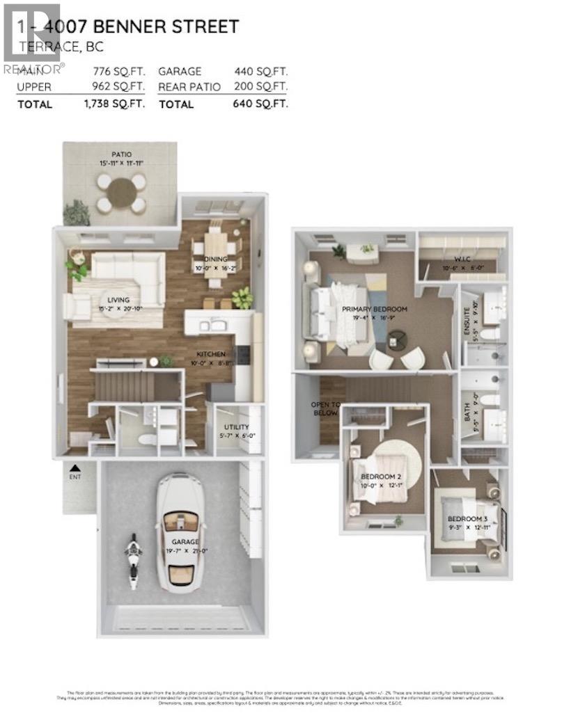 1 4007 BENNER STREET, Terrace