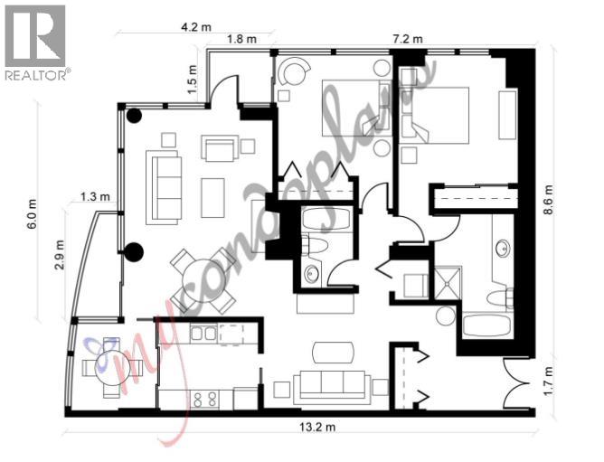 Photo 14 of 805 1500 Hornby Street, Vancouver BC
