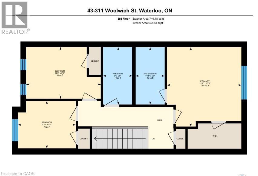 Photo 44 of 311 Woolwich Street Unit 43, Waterloo ON