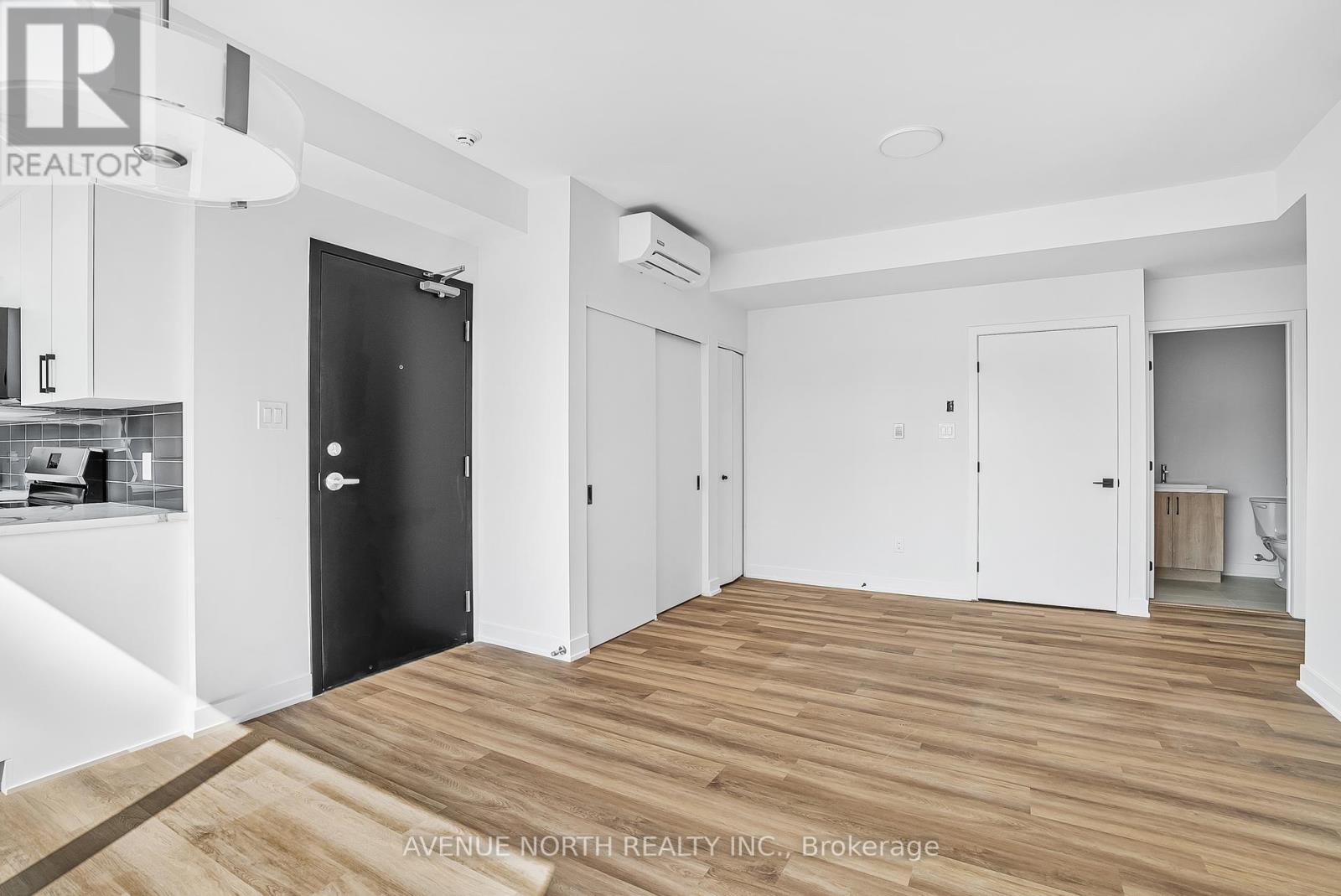View of entrance & living room