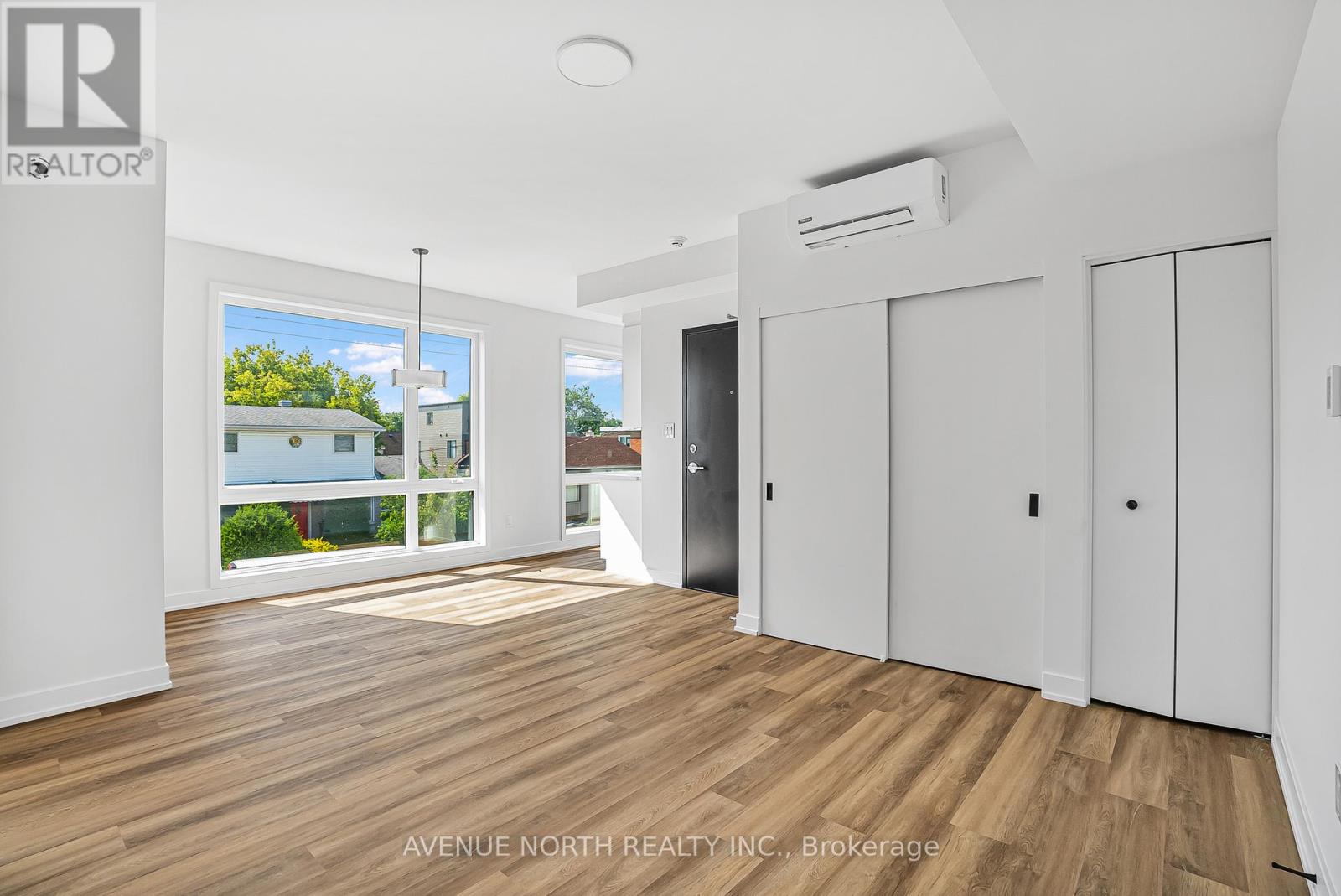 Living room and dinning room
