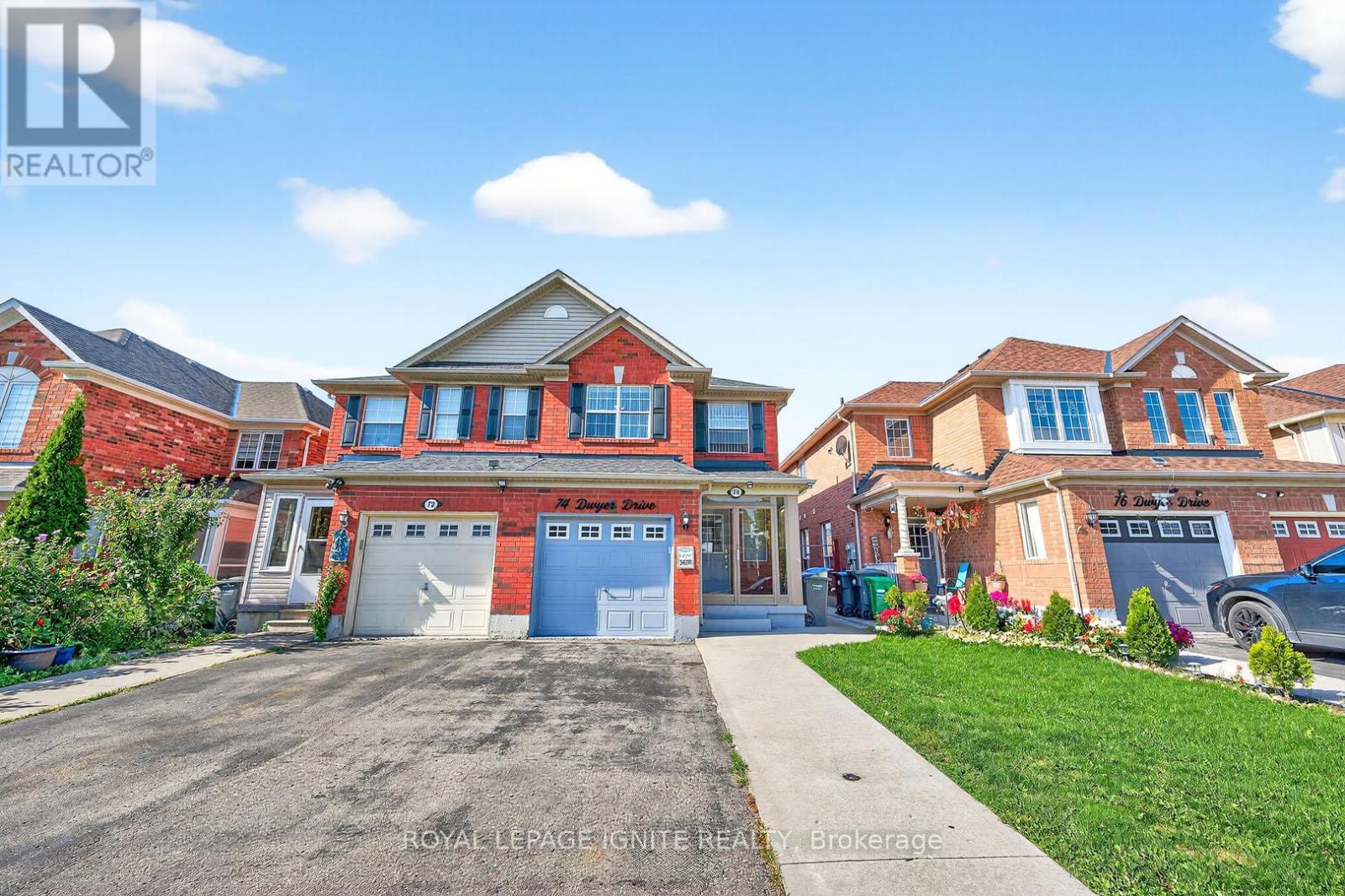 Photo 1 of 74 Dwyer Drive, Brampton ON