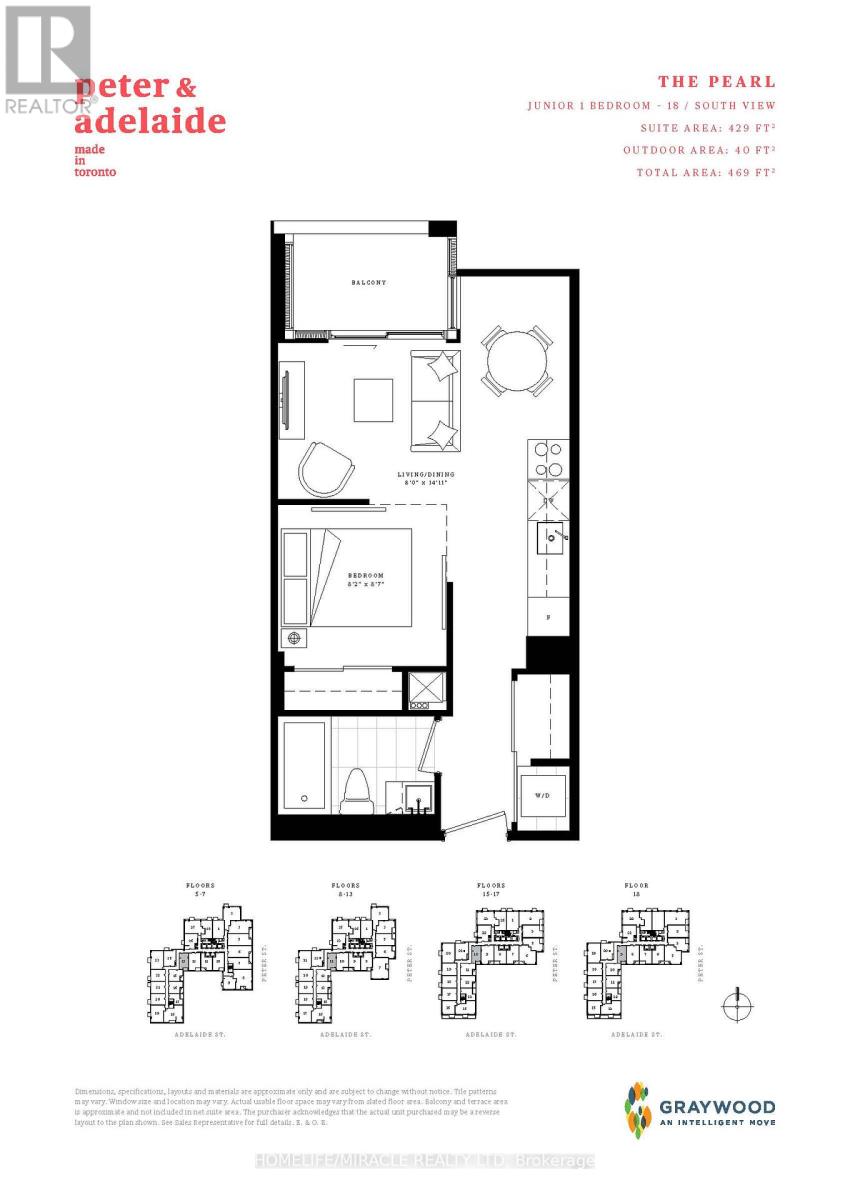 Photo 2 of 1311 108 Peter Street, Toronto ON