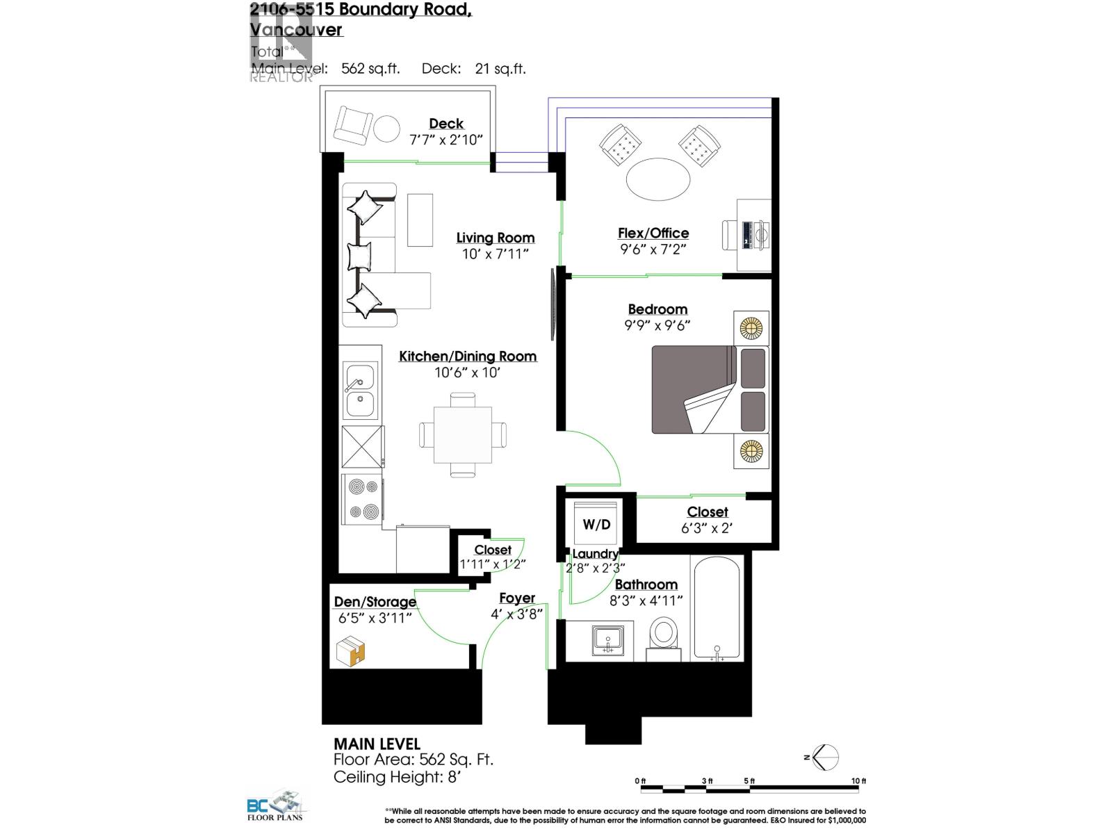 Photo 4 of 2106 5515 Boundary Road, Vancouver BC