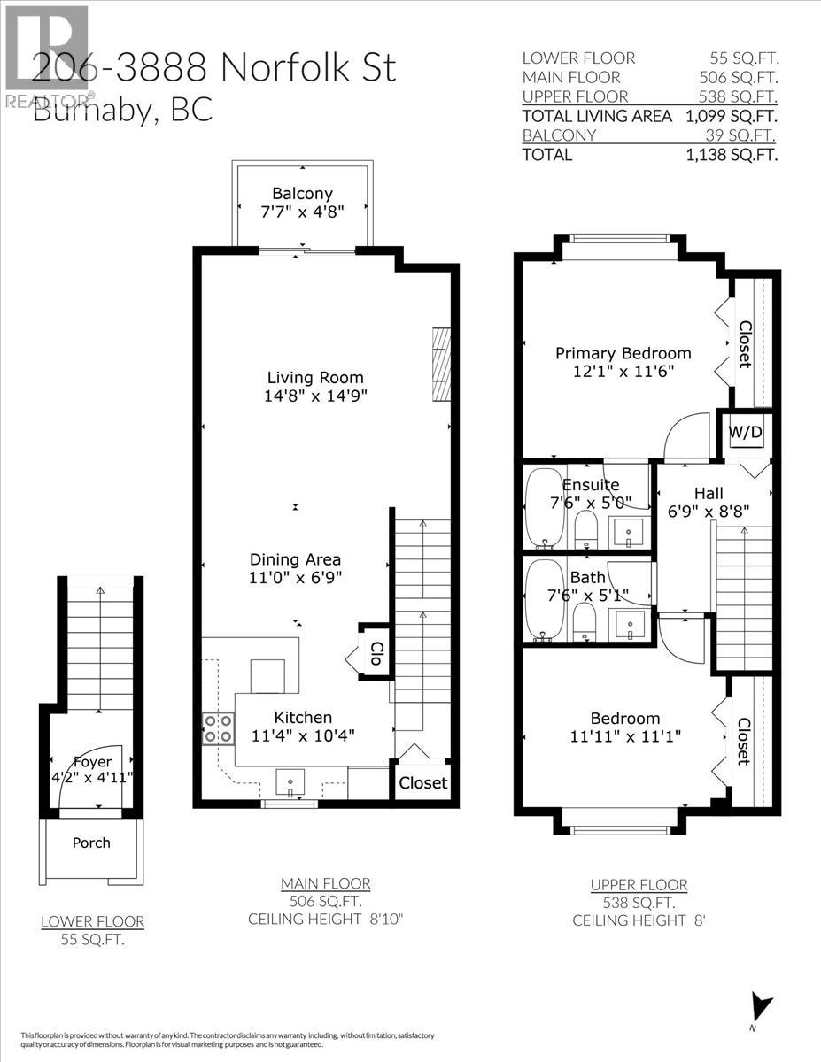 Photo 24 of 206 3888 Norfolk Street, Burnaby BC