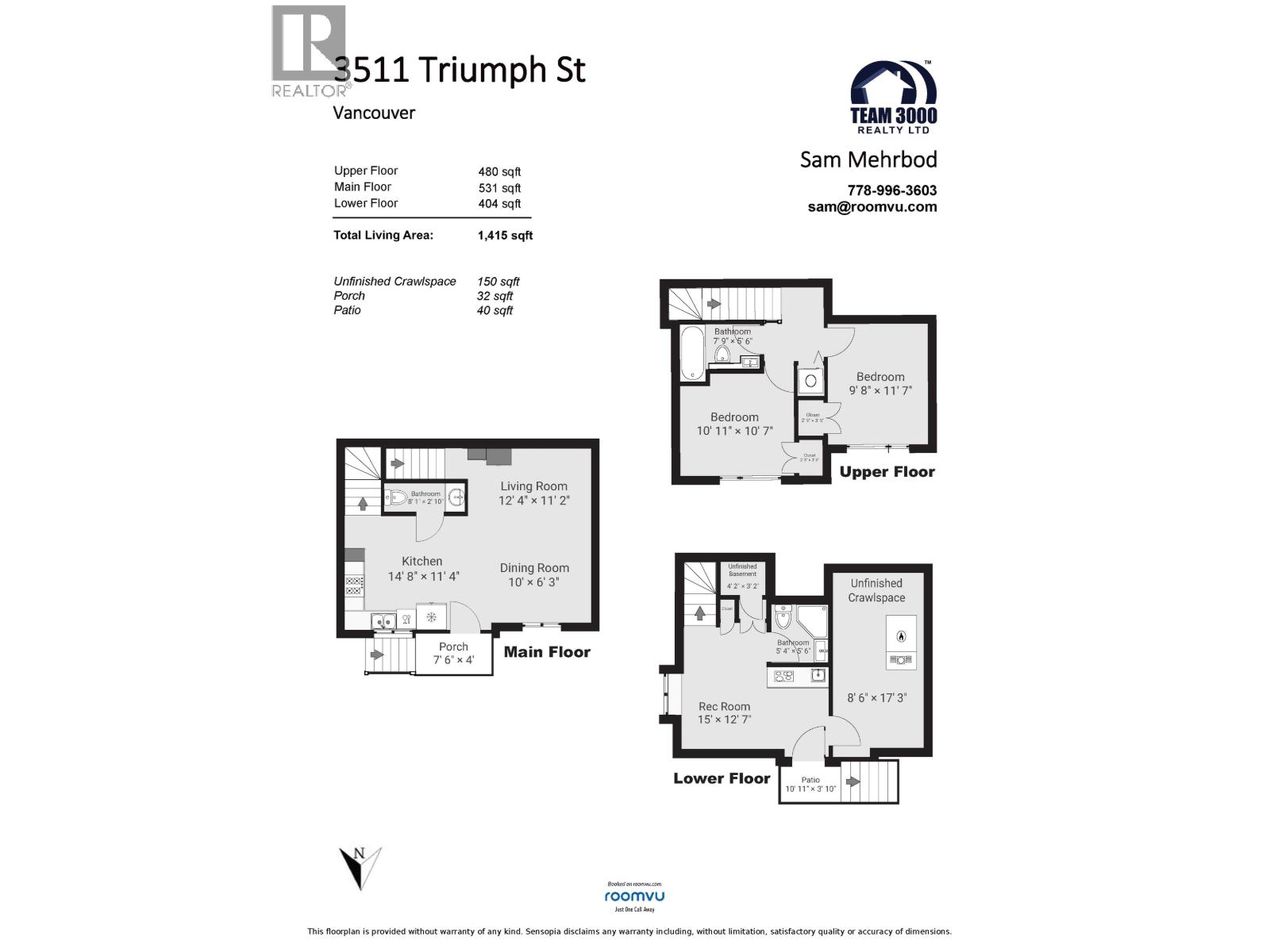 Photo 31 of 3511 Triumph Street, Vancouver BC