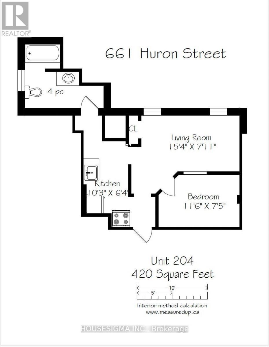 Photo 9 of 204 661 Huron Street, Toronto ON