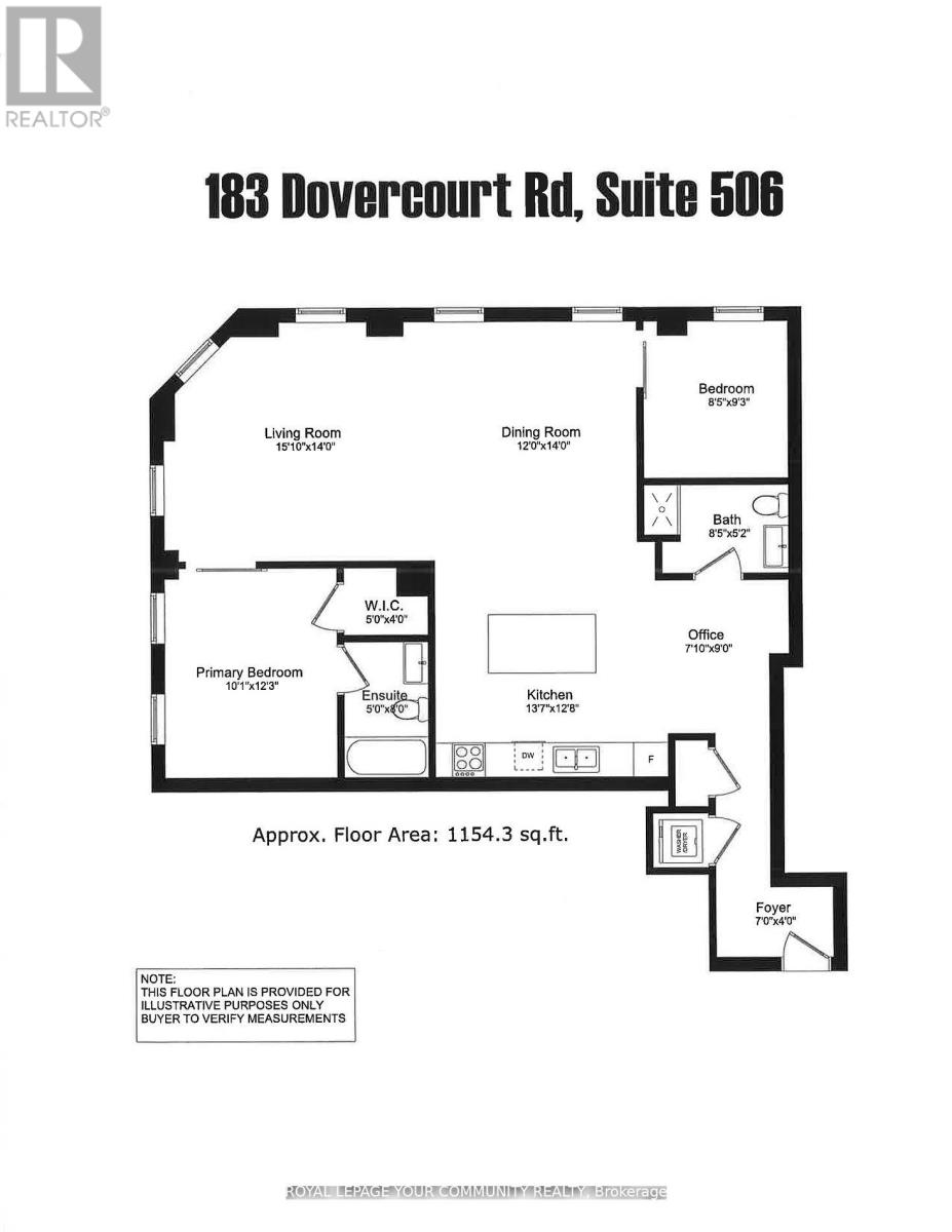 Photo 2 of 506 183 Dovercourt Road S, Toronto ON